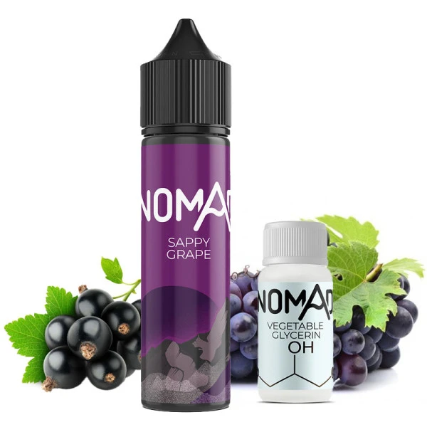Органическая Жидкость Nomad - Sappy Grape (Виноград Смородина) 60 МЛ 3 МГ Набор