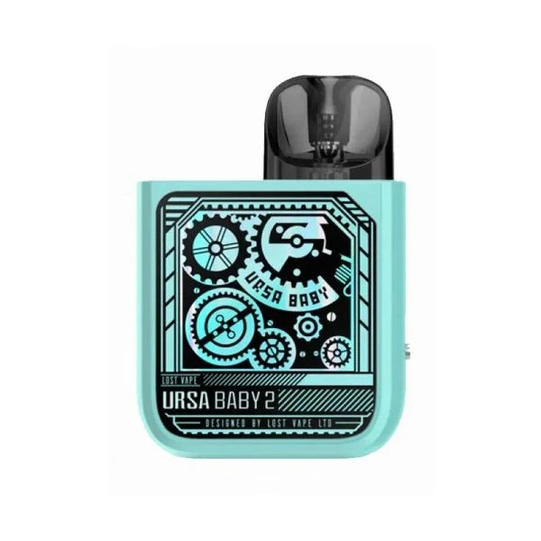 Pod-Система Lost Vape Ursa Baby 2 Pod Kit Pop Blue Time Gear (Синий)
