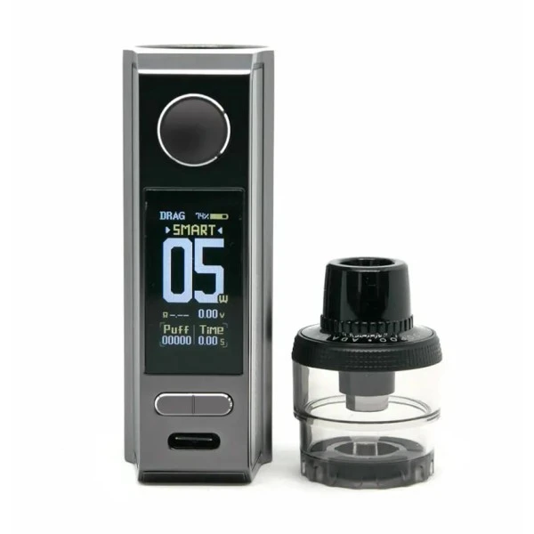 Pod-Система Voopoo Drag E60 Carbon Fiber (Чорний Карбон)
