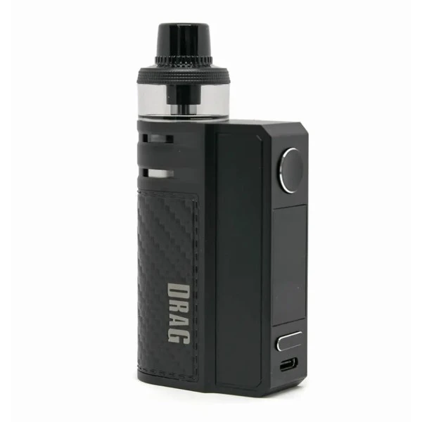 Pod-Система Voopoo Drag E60 Carbon Fiber (Чорний Карбон)