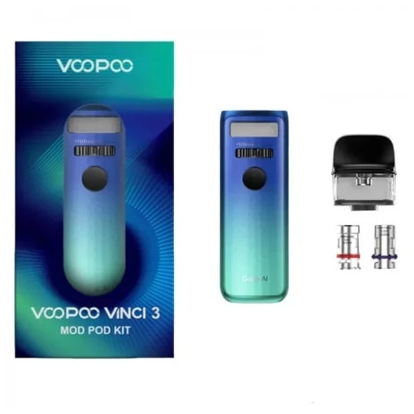 Pod-Система Voopoo Vinci 3 Mod Pod Kit Aurora Red (Красно Черный)