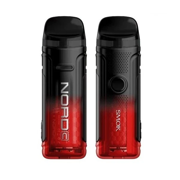 Pod-Система Smok Nord C Kit 1800 mAh Transparent Red (Красный)