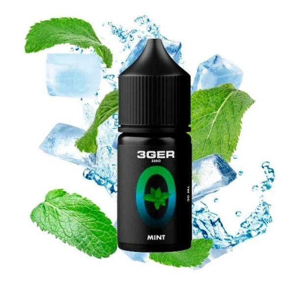 Сольова Рідина 3GER Salt - Black Mint 30 МЛ 50 МГ (Дика М'ята)