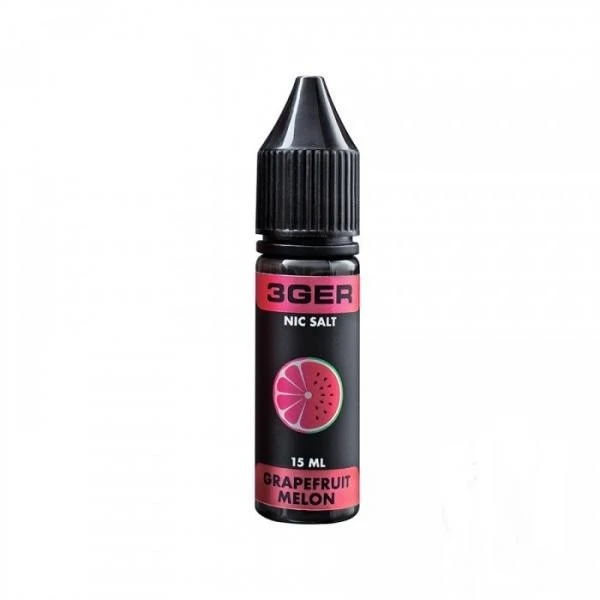 Солевая Жидкость 3GER Salt - Grapefruit Melon 15 МЛ 50 МГ (Грейпфрут Дыня)