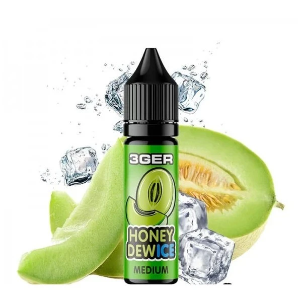 Сольова Рідина 3GER Salt - Honey Dew Ice 15 МЛ 50 МГ (Холодна Диня Лід)