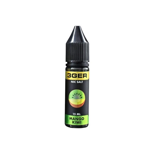 Солевая Жидкость 3GER Salt - Mango Kiwi 15 МЛ 50 МГ (Манго Киви)
