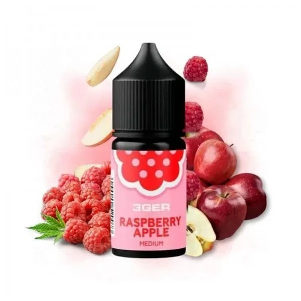 Сольова Рідина 3GER Salt - Raspberry Apple 30 МЛ 50 МГ (Малина Яблуко)