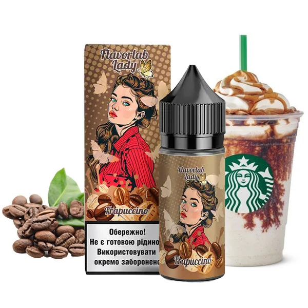Сольова Рідина Flavorlab Lady Frapuccino (Кава) 30 МЛ 50 МГ Набір