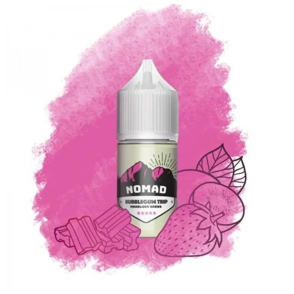 Солевая Жидкость Nomad - Bubblegum Trip (Жвачка) 30ML 50 MG
