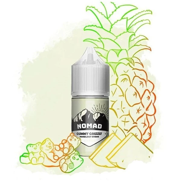 Солевая Жидкость Nomad - Gummy Grizzly (Гамми) 30ML 50 MG
