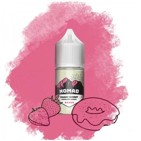Сольова Рідина Nomad - Magic Donut (Чарівний Пончик) 30ML 50 MG