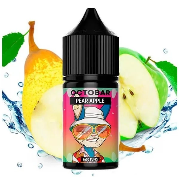 Сольова Рідина Octobar Salt Pear Apple (Груша Яблуко) 30 МЛ 50 МГ