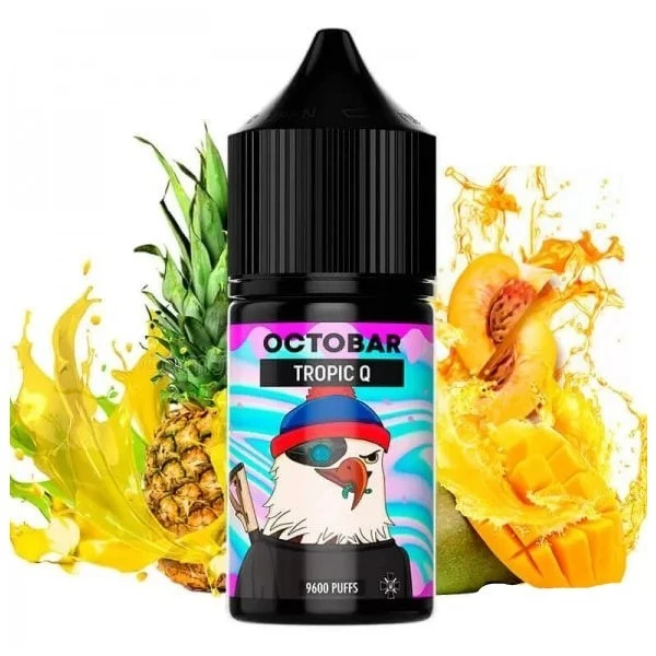 Солевая Жидкость Octobar Salt Tropic Q (Мультифрукт) 30 МЛ 50 МГ