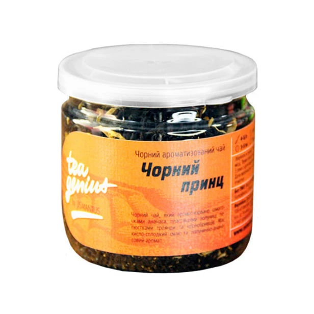 Чай Чорний Чорний Принц Tea Genuine Банка 100 Грам