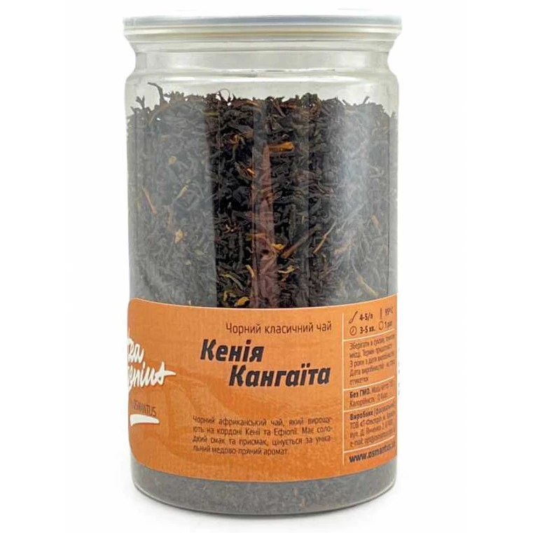 Чай Чорний Кенія Кангаїта Tea Genuine Банка 100 Грам