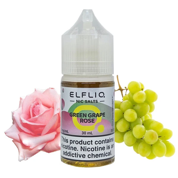 Жидкость Elf Liq Green Grape Rose (Зелений Виноград Роза) 30мл