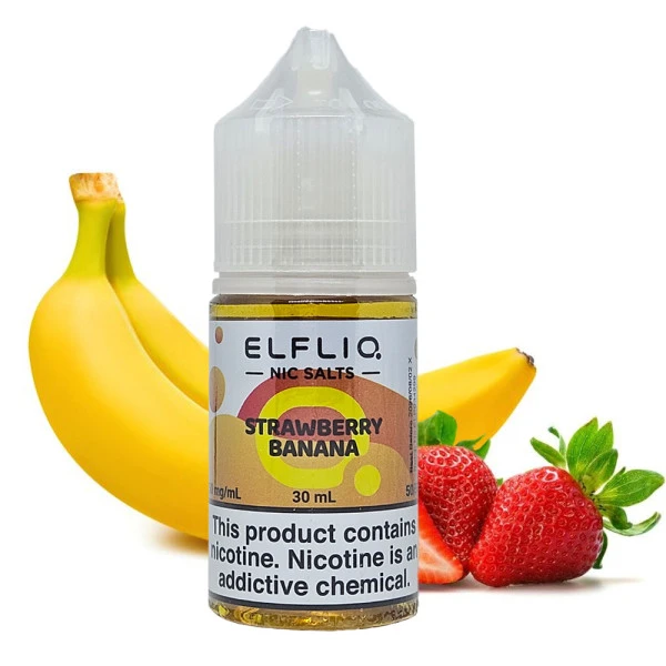 Жидкость Elf Liq Strawberry Banana (Клубника Банан) 30мл