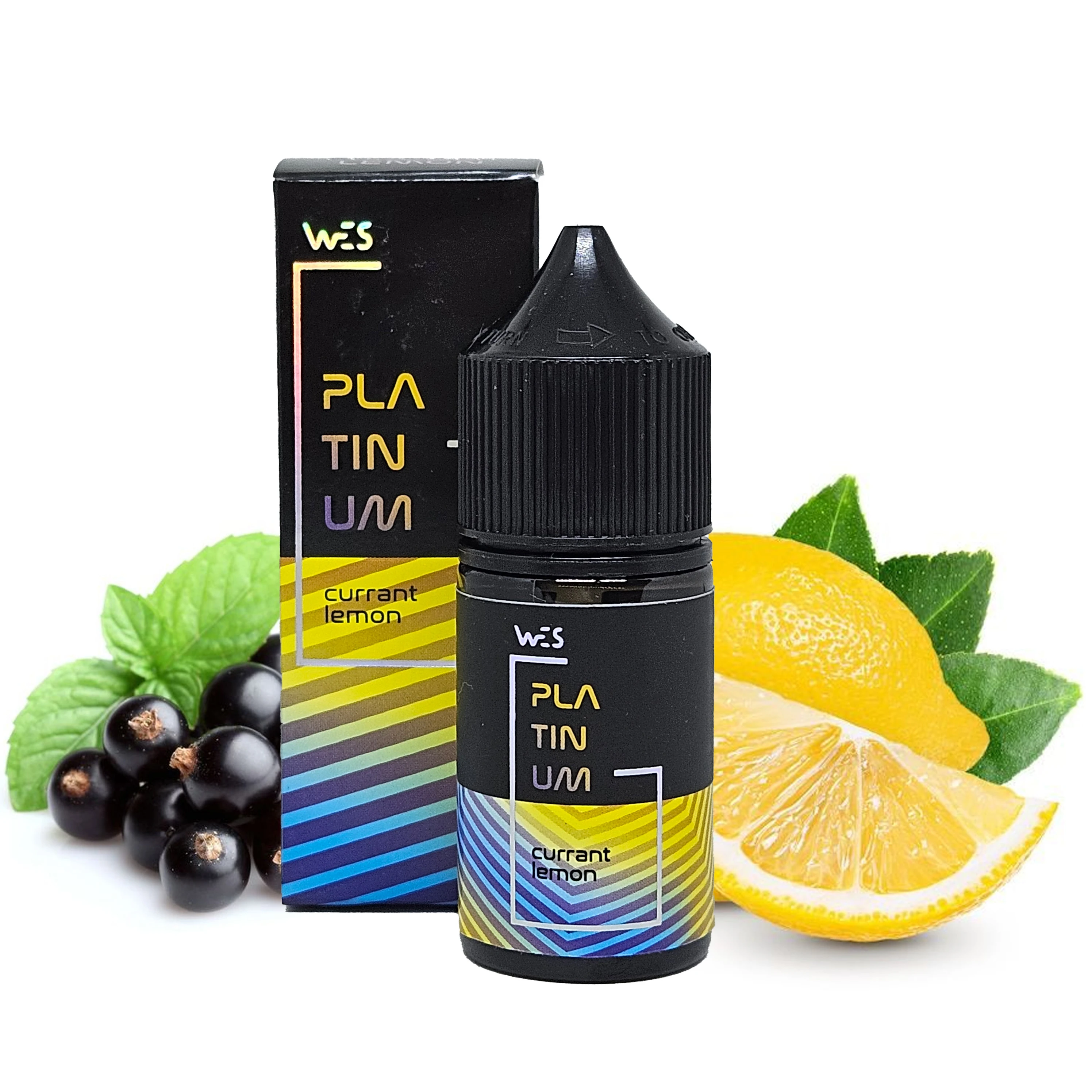 Набір WES Platinum Currant Lemon (Смородина Лимон) 30 мл 50 мг