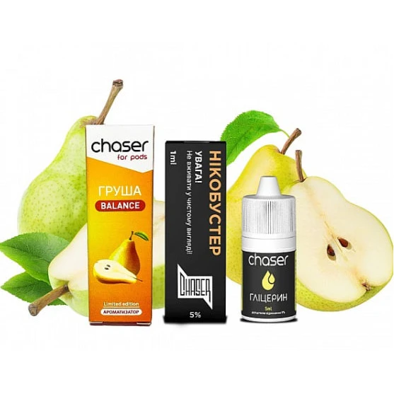 Набір Сольова Рідина Chaser - Pear (Груша) 30 МЛ 50 МГ