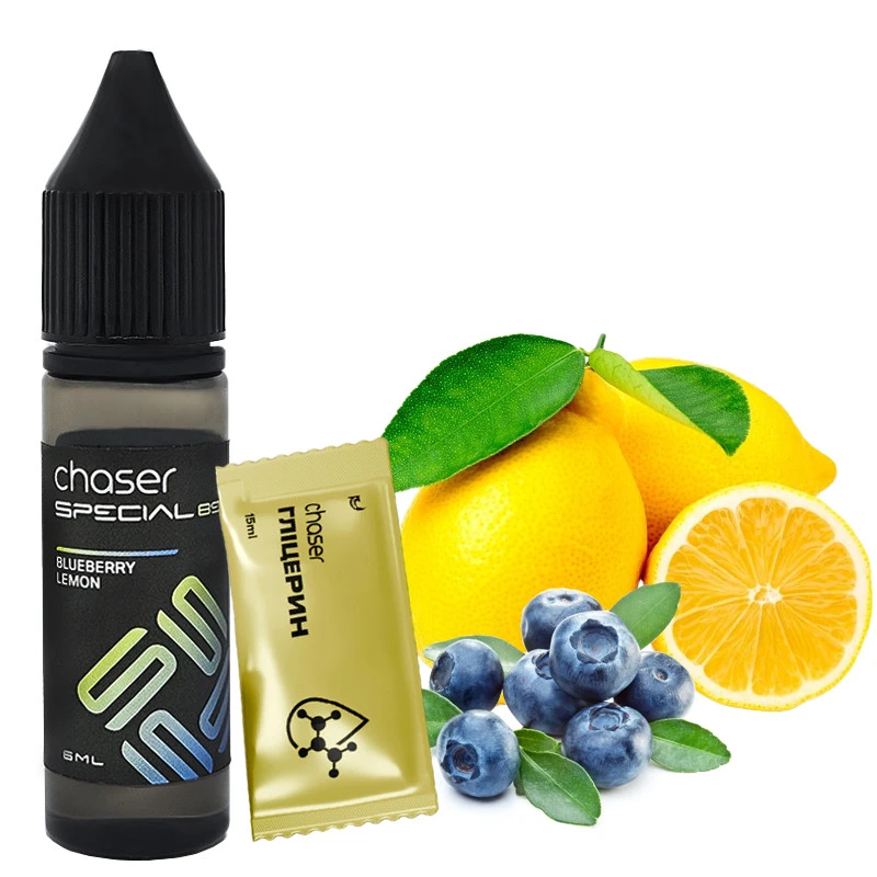 Набір Сольової Рідини Chaser Special Berry - Blueberry Lemon (Чорниця Лимон) 15 МЛ 50 МГ