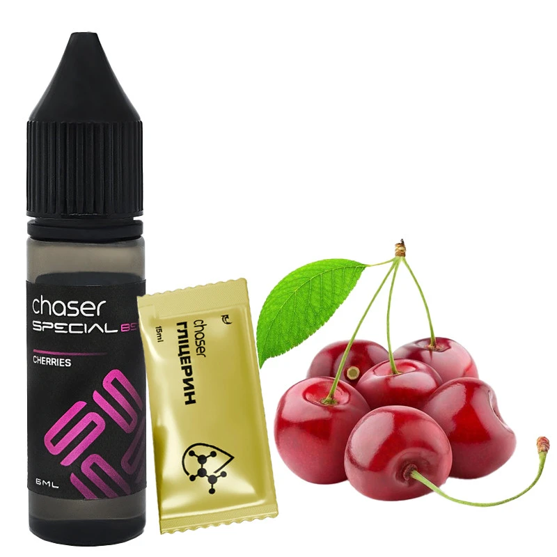 Набор Солевая Жидкость Chaser Special Berry - Cherries (Вишня) 15 МЛ 50 МГ