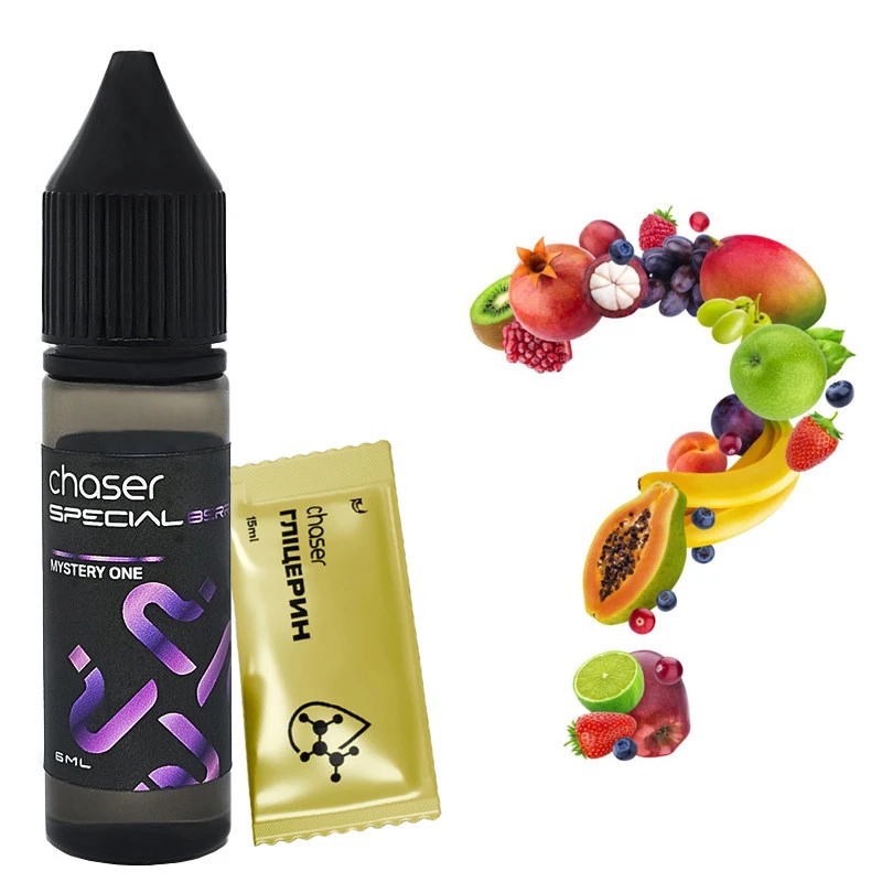 Набір Сольової Рідини Chaser Special Berry - Mystery One (Секретний Смак) 15 МЛ 50 МГ