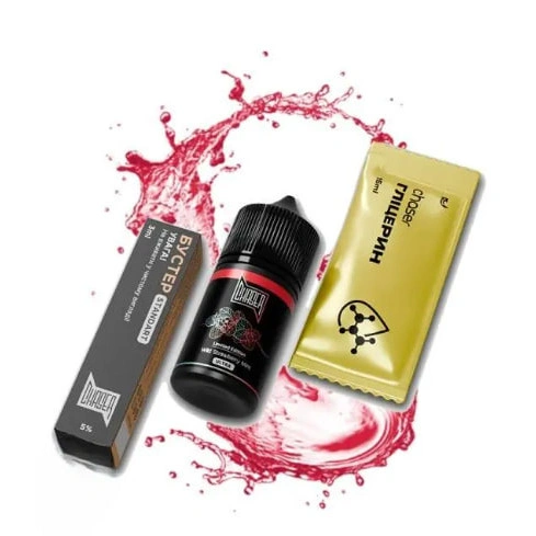 Набор Солевая Жидкость Chaser Black - Wild Strawberry Mint (Земляника Мята) 30 МЛ 50 МГ