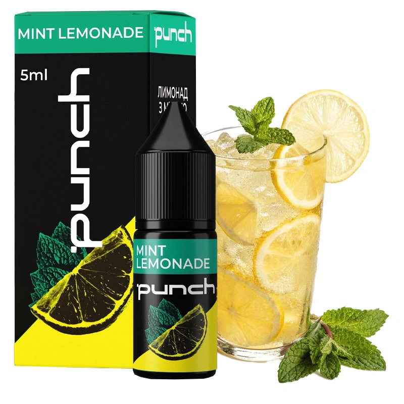 Набор Солевая Жидкость Punch - Mint Lemonade (Мята Лайм Лимонад) 10 МЛ 50 МГ