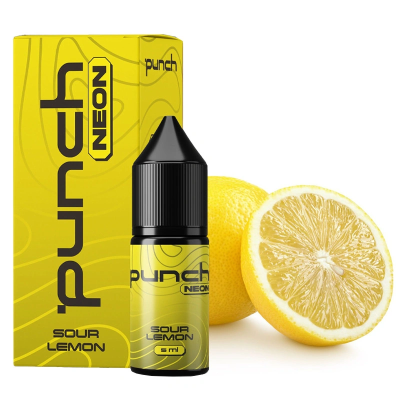 Набор Солевая Жидкость Punch Neon - Sour Lemon (Кислый Лимон) 10 МЛ 50 МГ