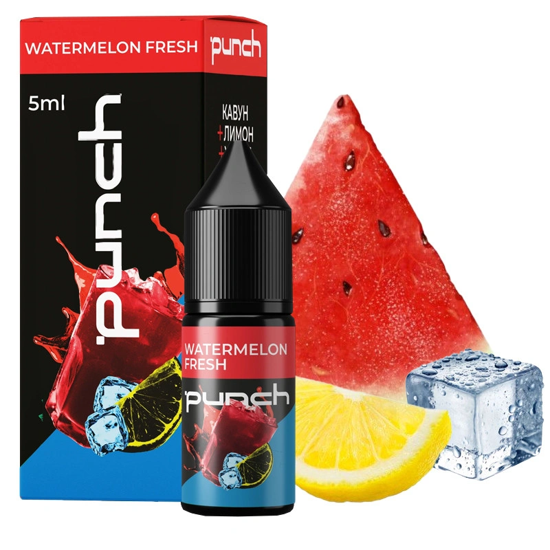 Набор Солевая Жидкость Punch - Watermelon Fresh (Арбуз Лимон Холод) 10 МЛ 50 МГ