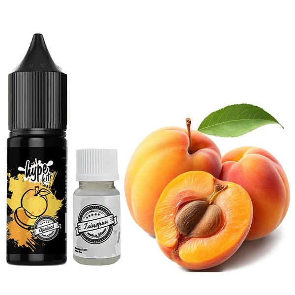 Набор Солевой Жидкости Hype Kit Apricot (Абрикос) 15 Мл 50 Мг