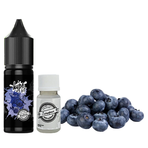Набор Солевой Жидкости Hype Kit Blueberry (Черника) 15 Мл 50 Мг