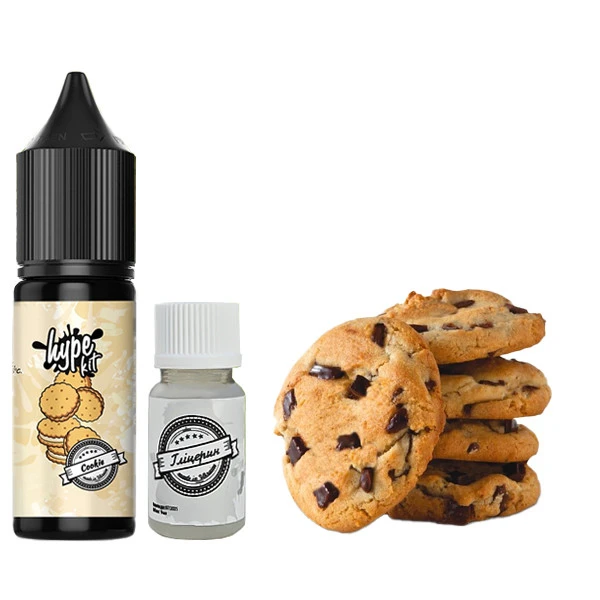 Набор Солевой Жидкости Hype Kit Cookie (Печенье) 15 Мл 50 Мг