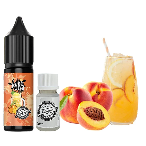 Набор Солевой Жидкости Hype Kit Peach Soda (Персик Сода) 15 Мл 50 Мг