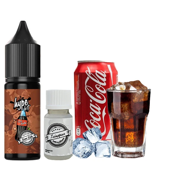 Набор Солевой Жидкости Hype Kit Sour Cola (Кислая Кола) 15 Мл 50 Мг
