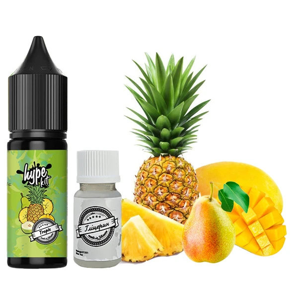 Набір Сольової Рідини Hype Kit Tropic (Мультифрукт) 15 мл 50 мг