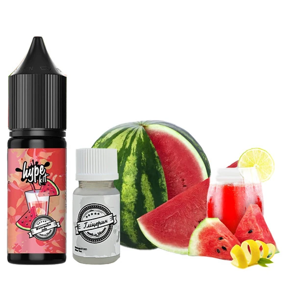 Набор Солевой Жидкости Hype Kit Watermelon Soda (Арбуз Сода) 15 Мл 50 Мг