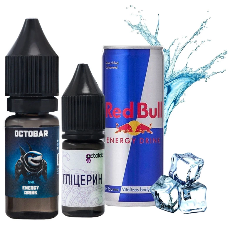 Набор Солевой жидкости Octobar NFT Energy Drink (Энергетик) 10 Мл 50 Мг