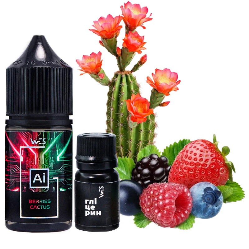 Набір WES Ai - Berries Cactus (Ягоди Кактус) 30 мл 50 мг