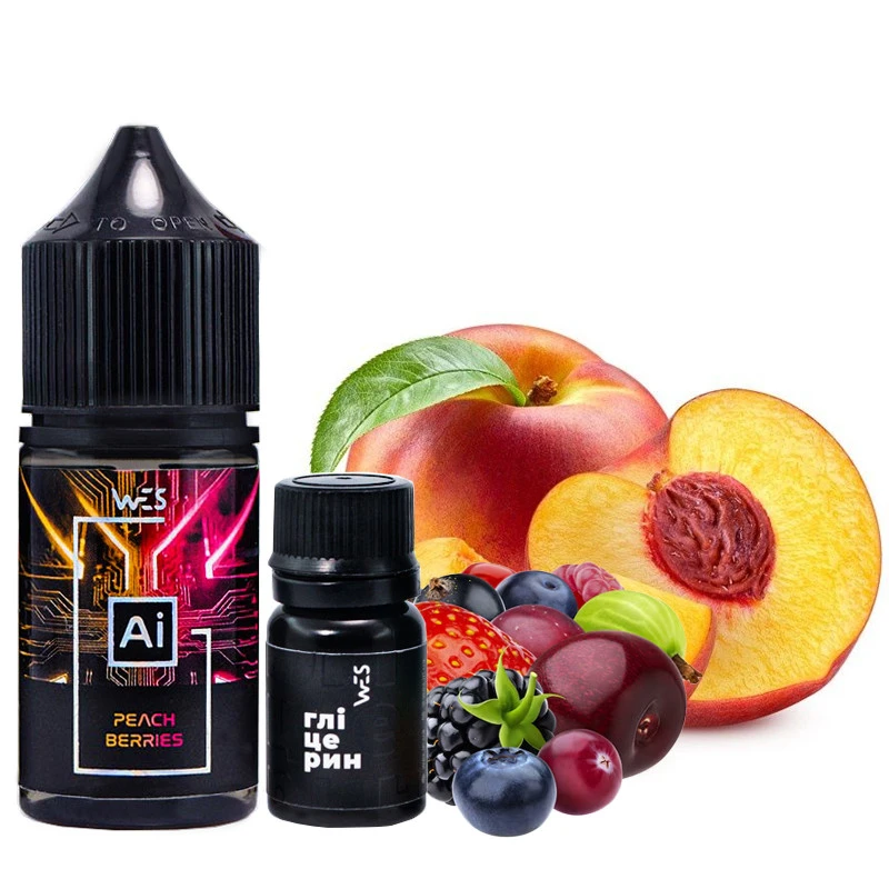 Набір WES Ai - Peach Berries (Персик Ягоди) 30 мл 50 мг