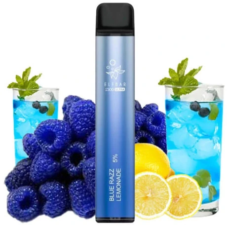 Одноразка Elf Bar Blue Razz Lemonade Ultra (Ягодный Лимонад) 1500