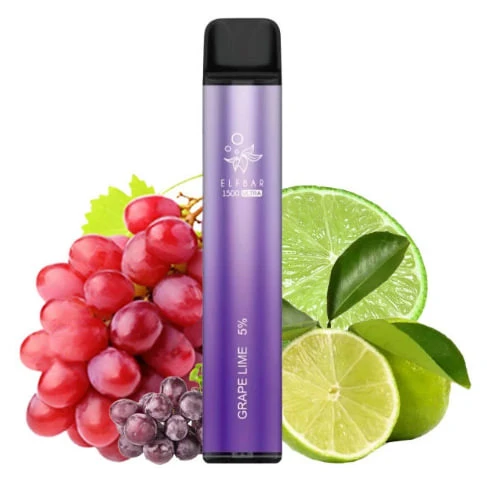 Одноразка Elf Bar Grape Lime Ultra (Виноград Лайм) 1500