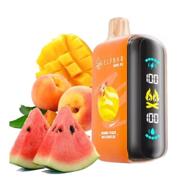 Одноразка Elf Bar Mango Peach Watermelon (Манго Персик Арбуз) RAYA D3 25000