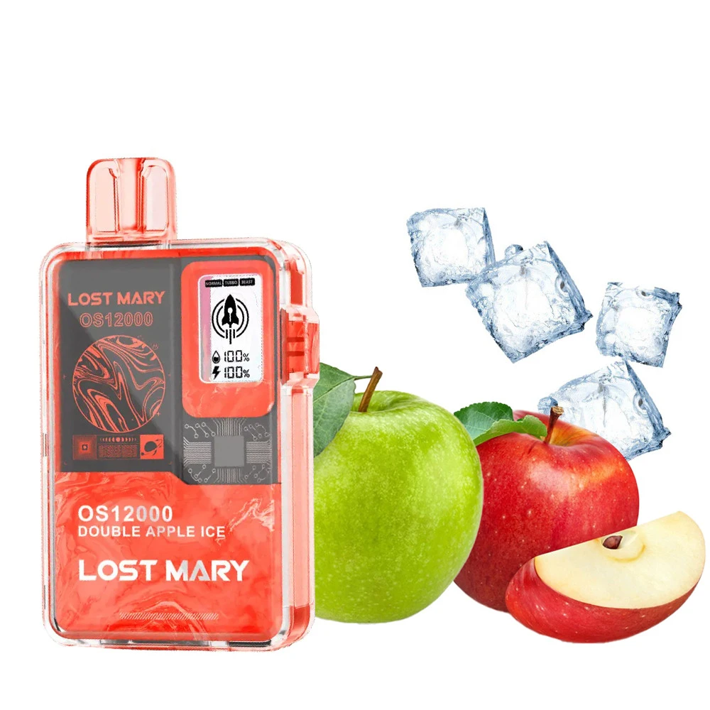 Одноразка Lost Mary Double Apple Ice (Двойное Яблоко Лёд) OS12000