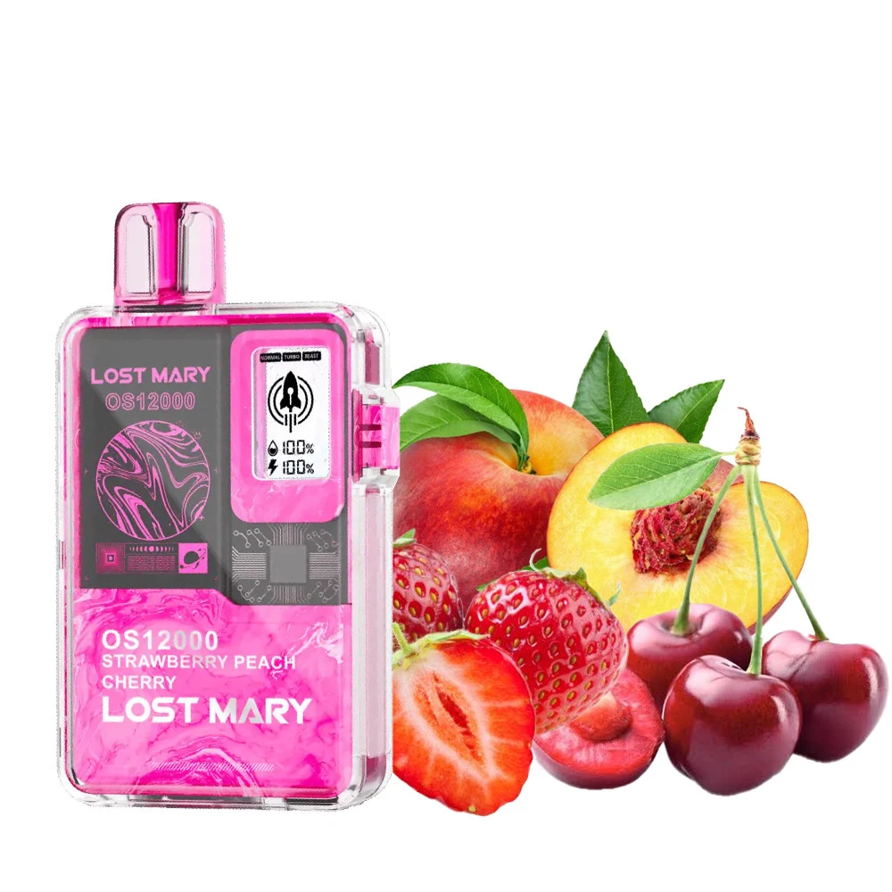 Одноразка Lost Mary Strawberry Peach Cherry (Клубника Персик Вишня) OS12000