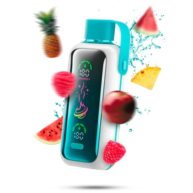 Одноразка Vozol STAR Raspberry Apple Watermelon Pineapple (Малина Яблуко Кавун Ананас) 20000