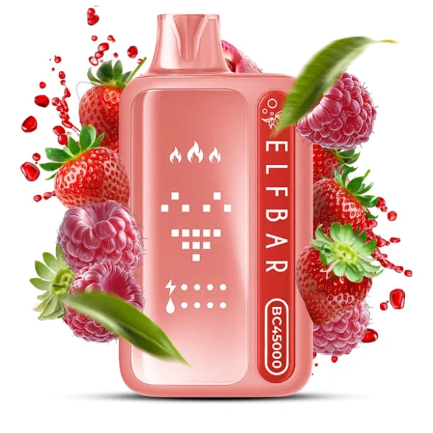 Одноразка Elf Bar BC 45000 - Red Raspberry Strawberry (Красная Малина Клубника)