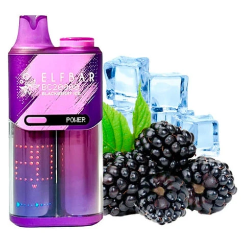 Одноразка Elf Bar Blackberry Ice (Ежевика Лед) BC20000