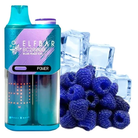 Одноразка Elf Bar Blue Razz Ice (Синя Малина Лід) BC20000