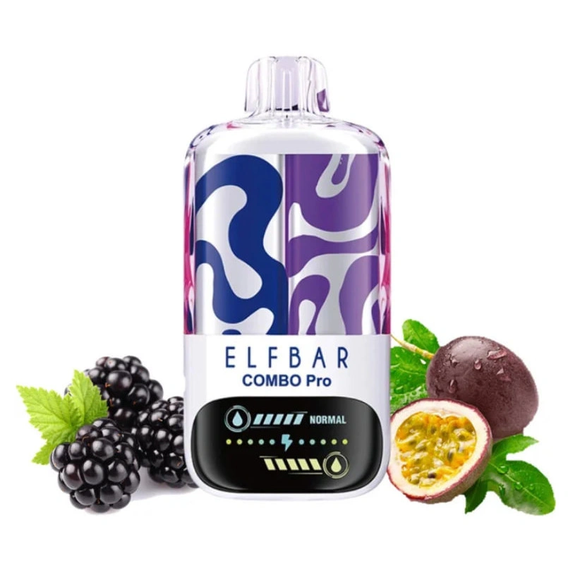 Одноразка Elf Bar Combo Pro Blackberry Passionfruit (Ожина Маракуя) 30000
